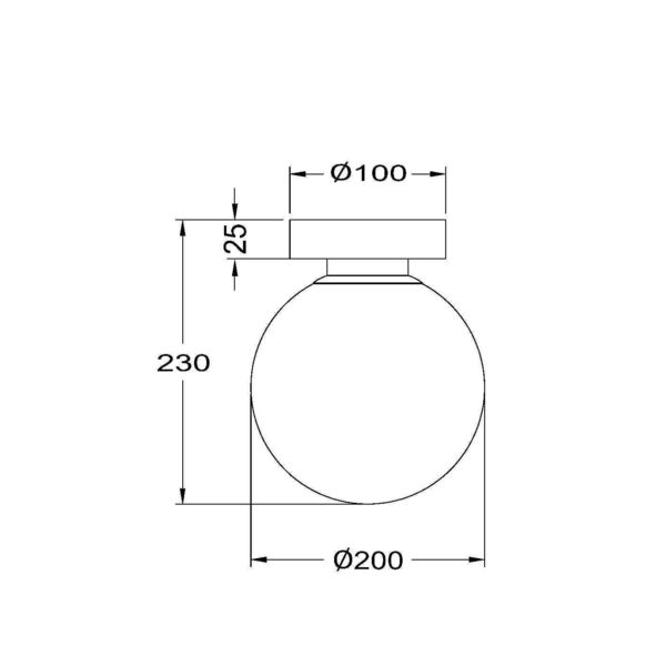 Бра Maytoni Basic Form MOD321WL-01W1, арматура матовая белая, плафон стекло белое - фото 1