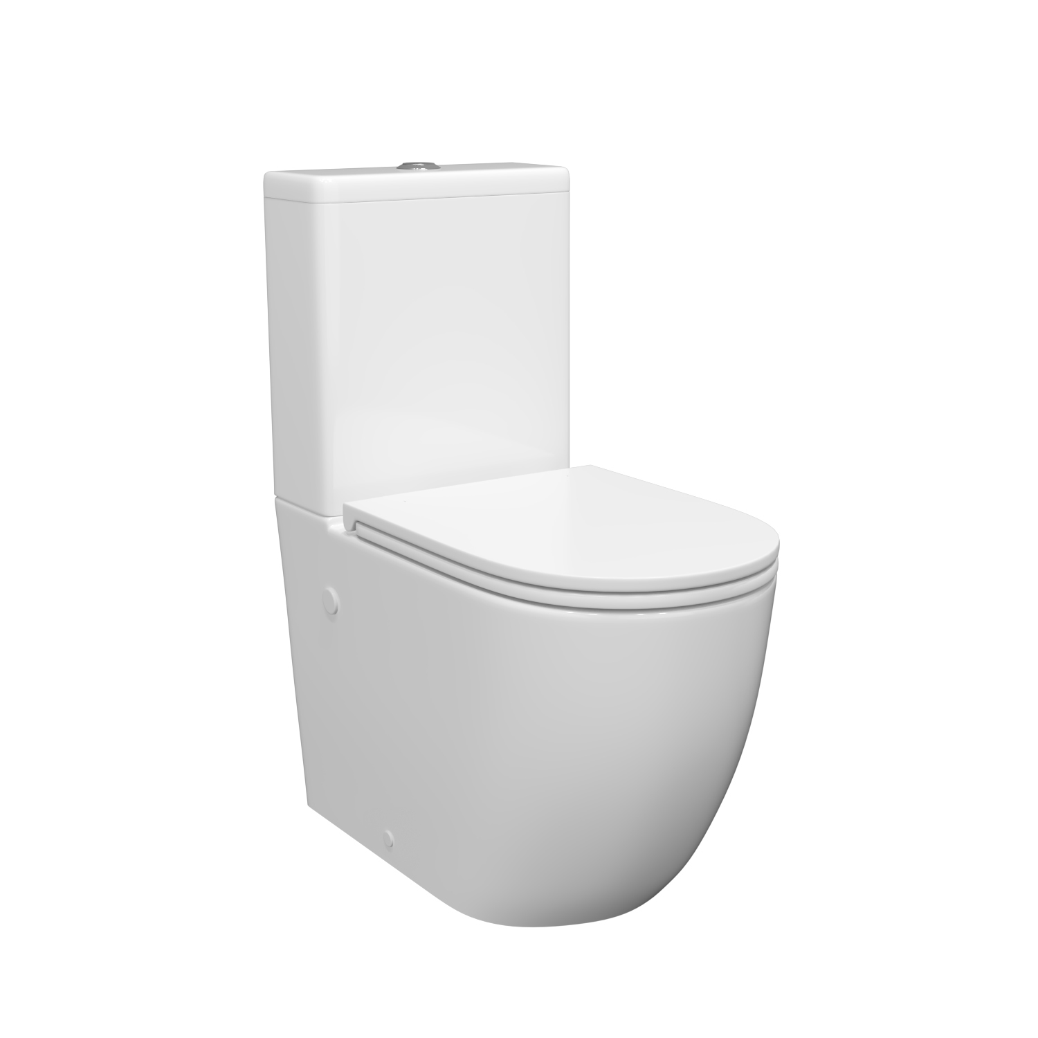 Унита Joki Stella T JK0752030 напольный, безободковый, смыв Торнадо, с сиденьем микролифт, цвет белый - фото 1