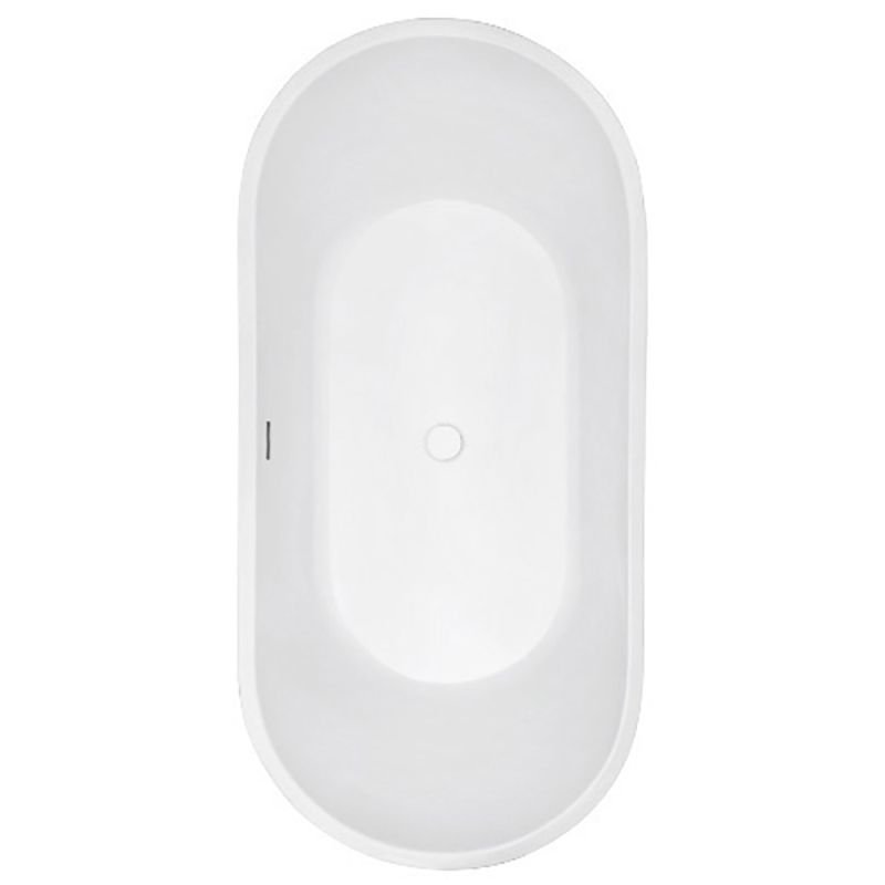 Ванна Abber AB9209MB 170x80 акриловая, цвет черный матовый