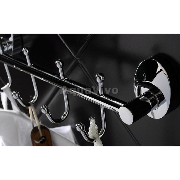 Крючок Fixsen Europa FX-21805-4, планка на 4 крючка, 31 см - фото 1