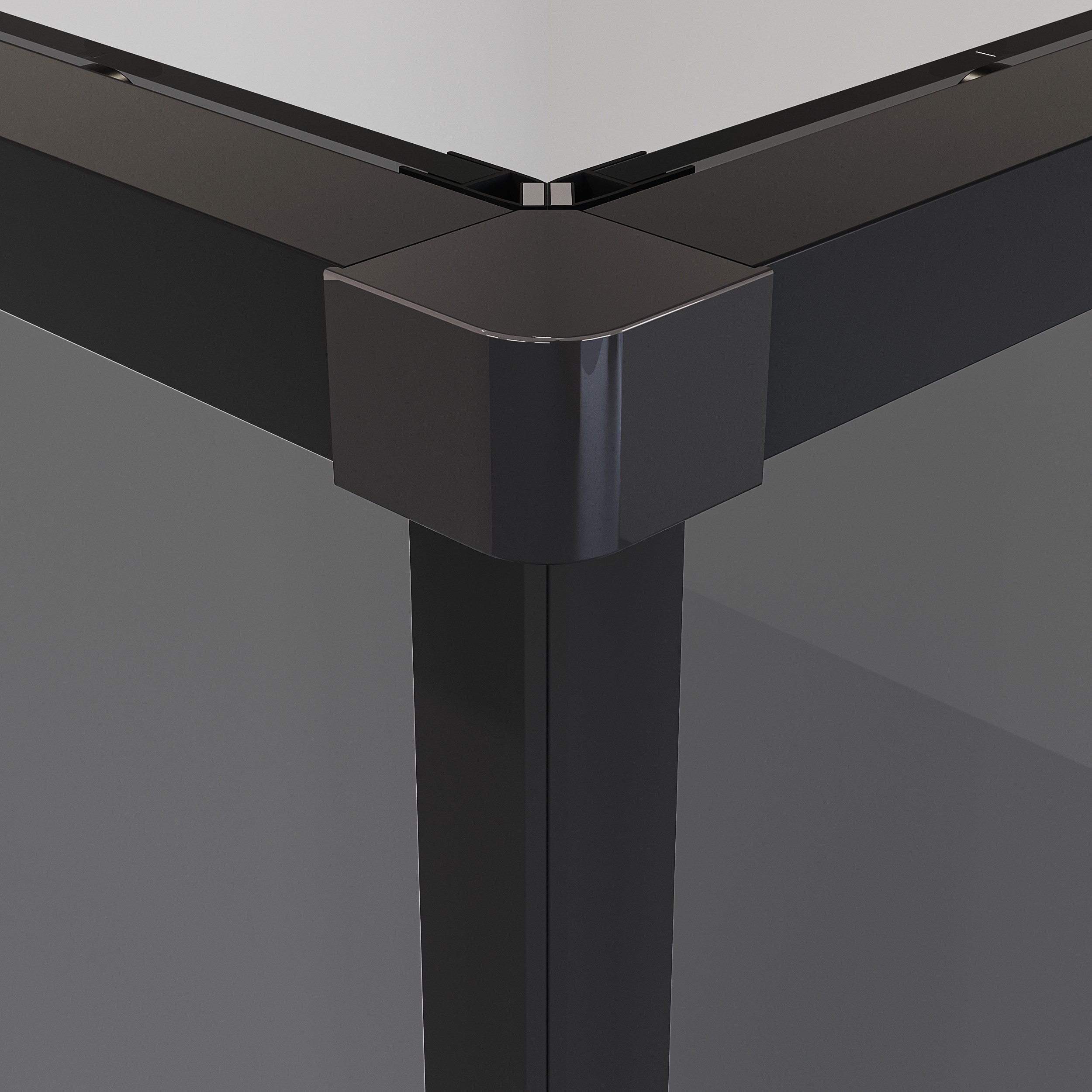 Душевой уголок Niagara Nova NG-2823-34 Black 90x90, стекло тонированное, профиль черный матовый