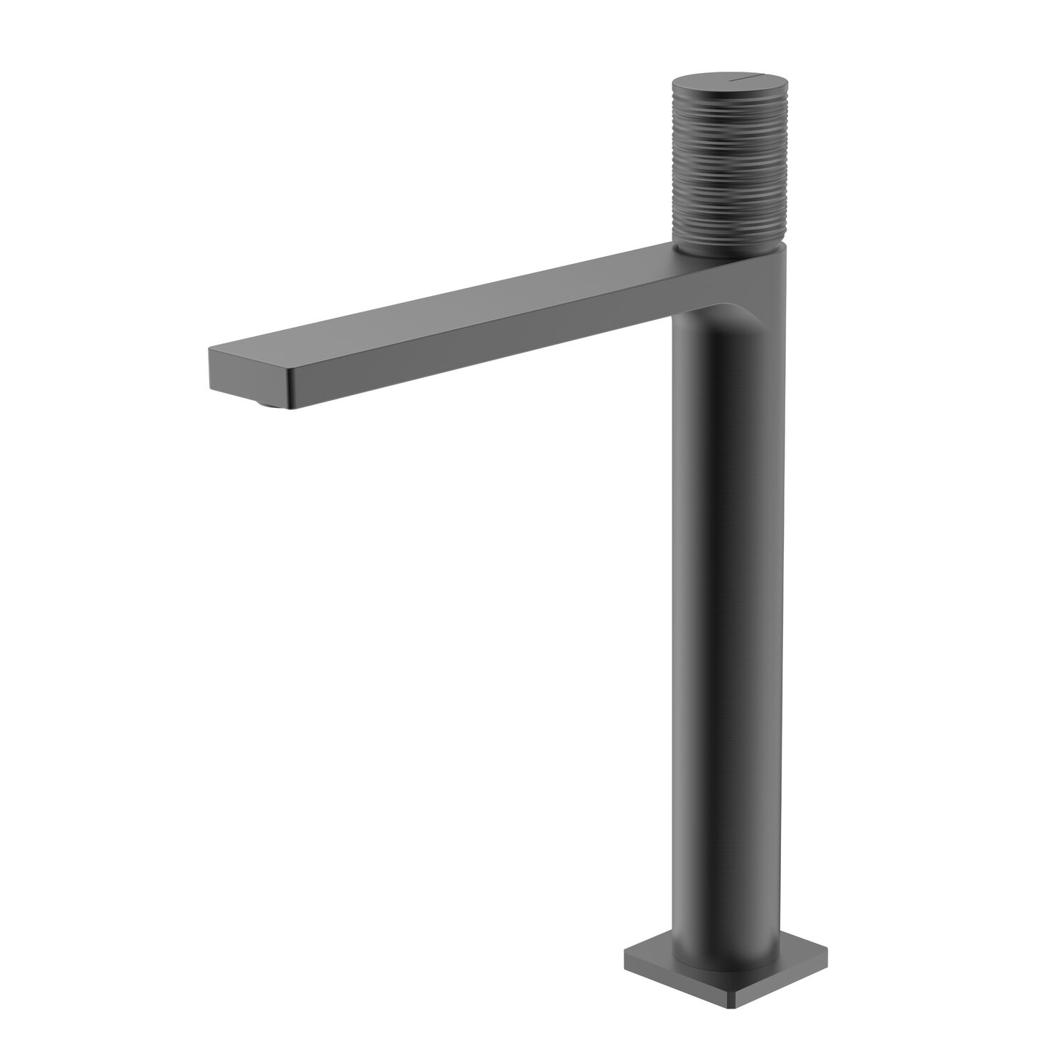 Смеситель Vincea Domus VBF-5DM02GM для раковины, цвет вороненая сталь