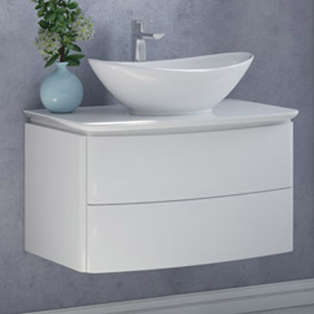 Тумба под раковину Corozo Вико 75, цвет белый