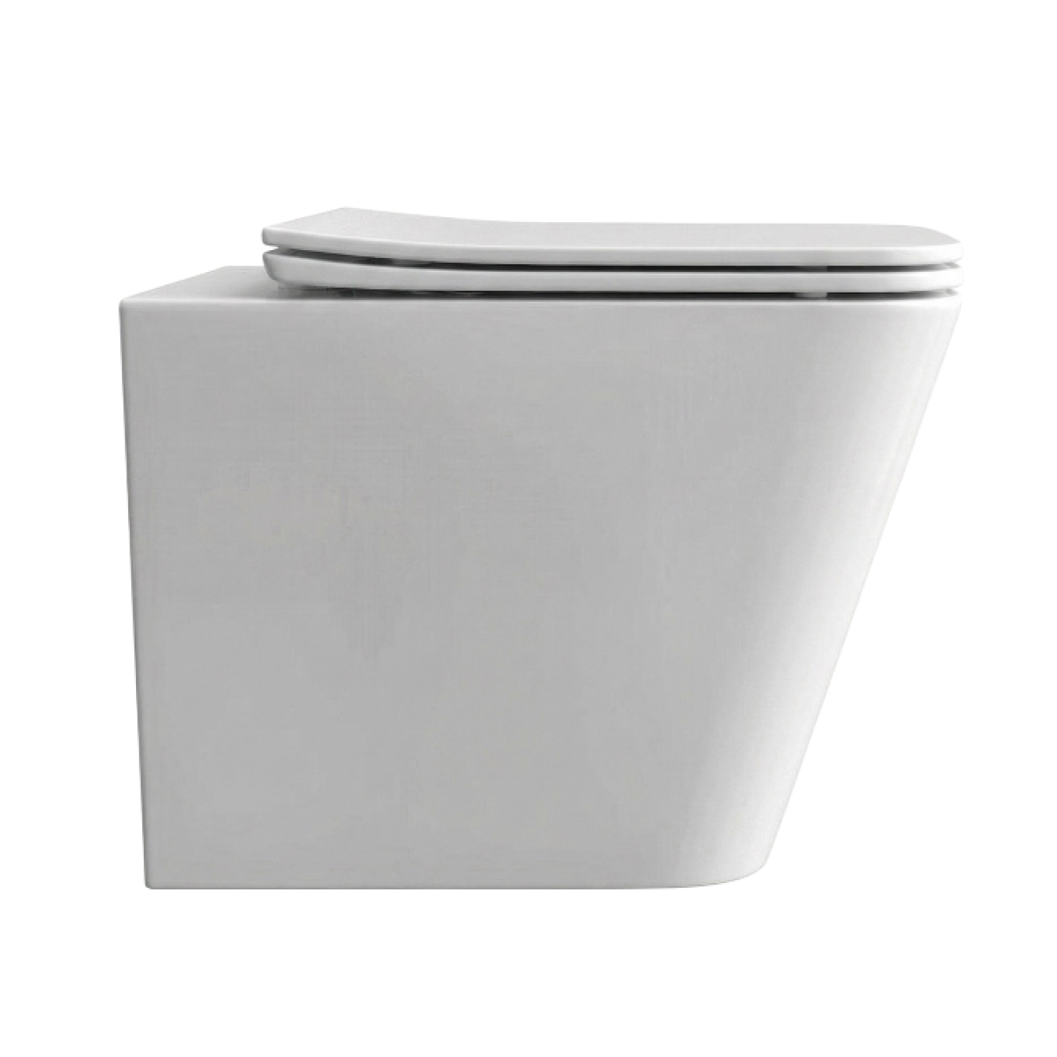 Унитаз JOKI Verna JK1083012 приставной, безободковый, с сиденьем микролифт, цвет белый