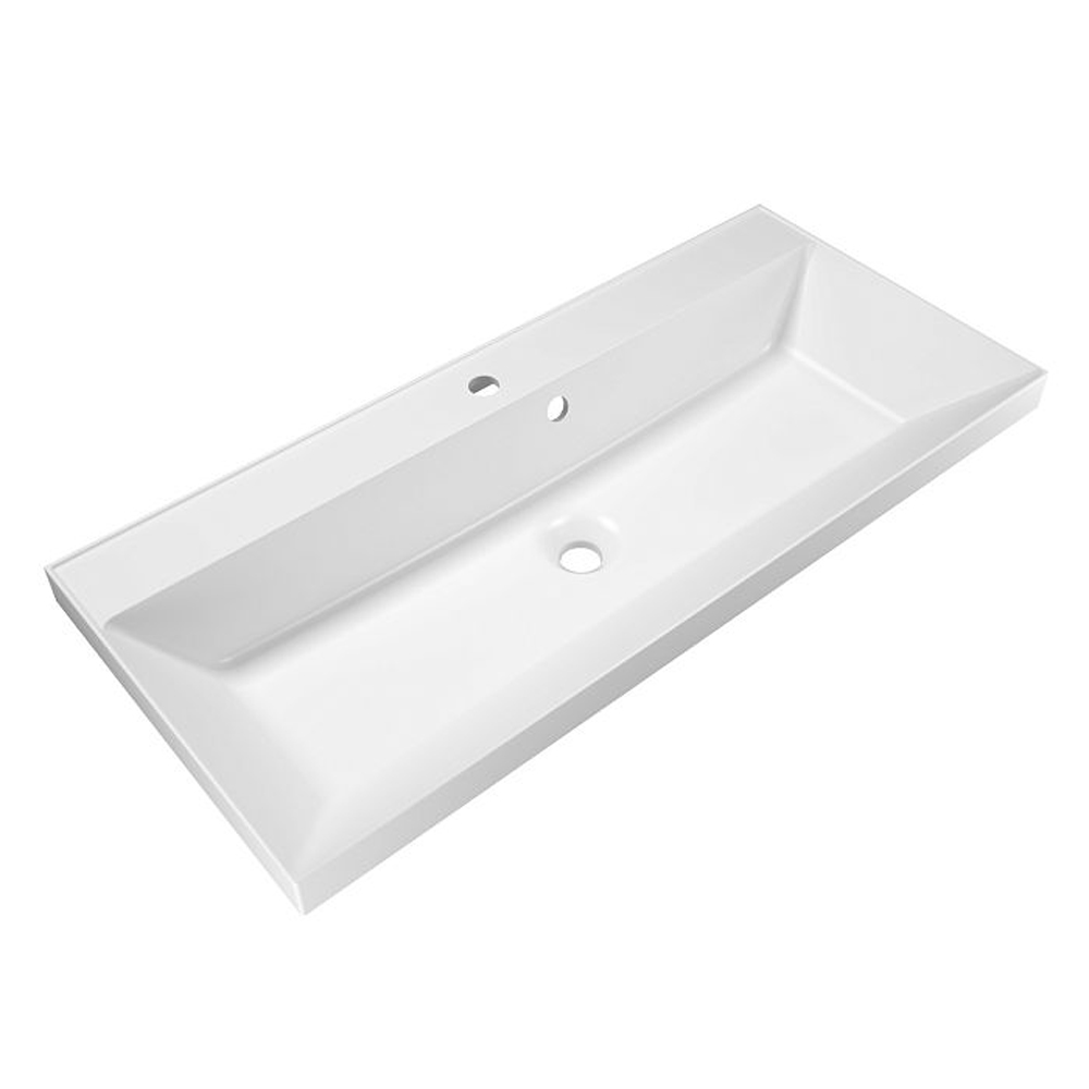 Мебель для ванной Санта Лондон 100 напольная, с дверцами, цвет белый - фото 1