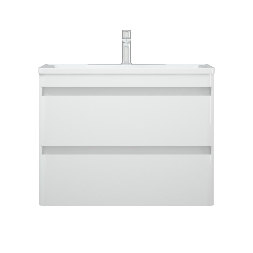 Мебель для ванной Corozo Алабама Z2 80, подвесная, цвет белый - фото 1