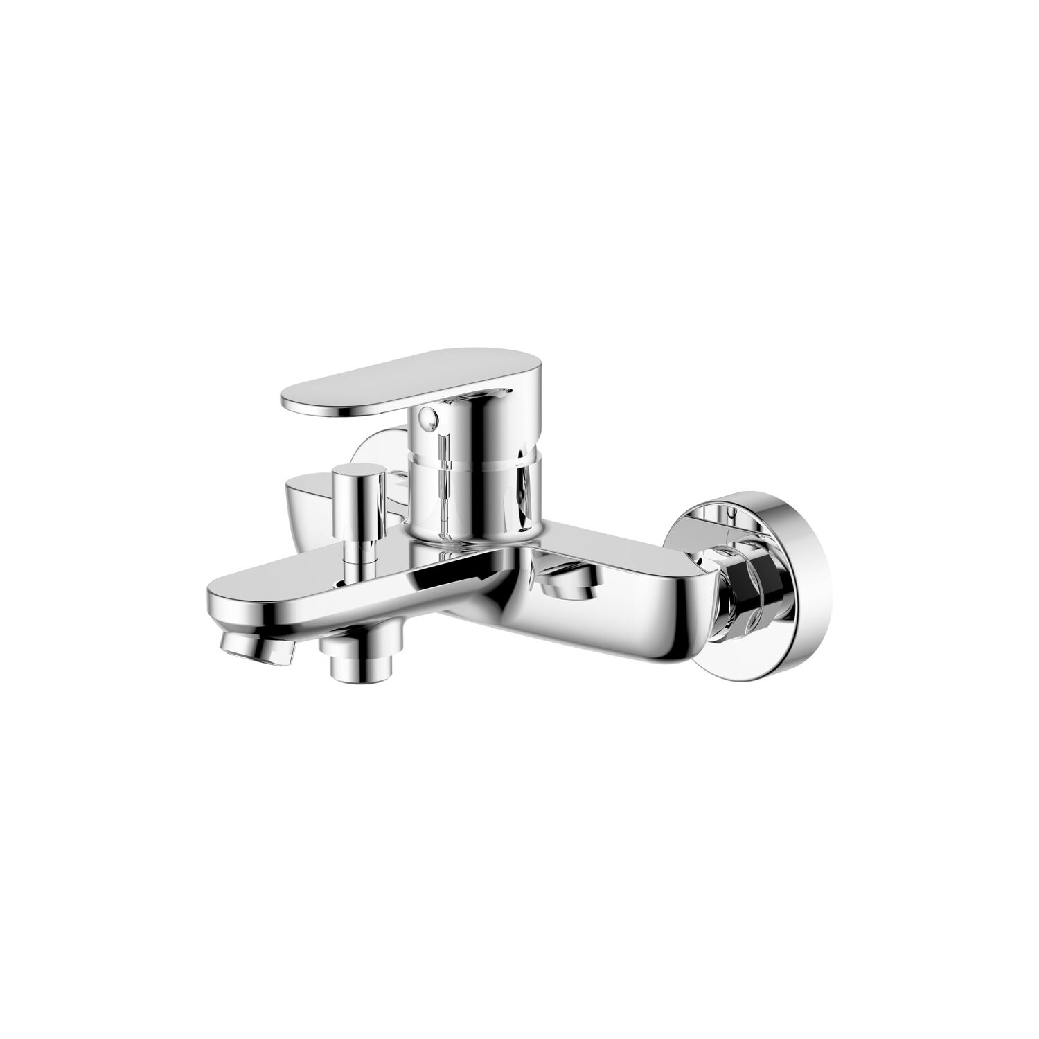 Смеситель Акватек Ника AQ1840CR для ванны, цвет хром - фото 1