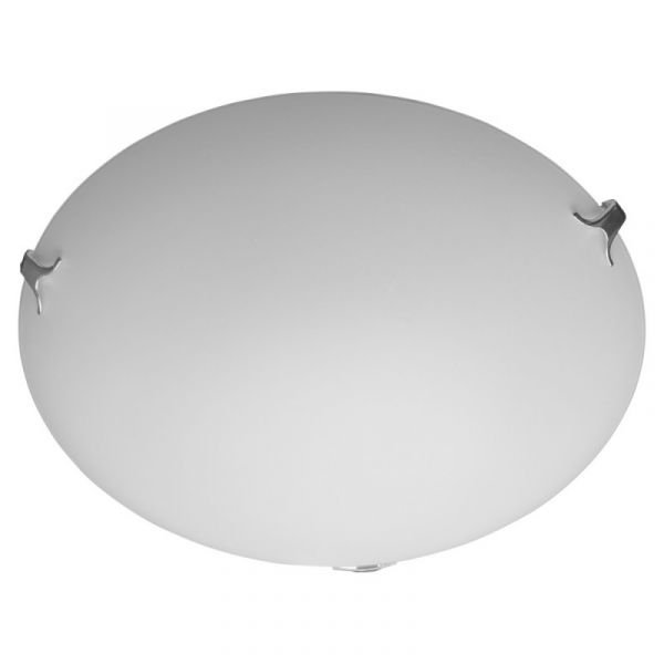 Настенно-потолочный светильник Arte Lamp Plain A3720PL-3CC, арматура цвет хром, плафон/абажур стекло, цвет белый
