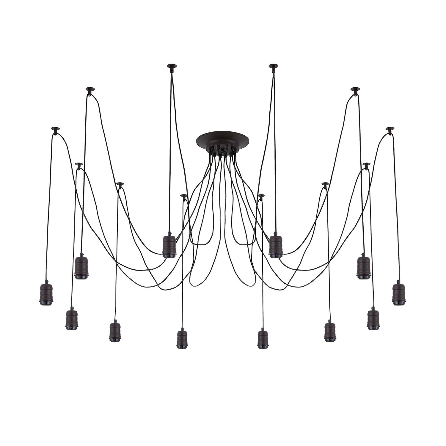 Потолочная люстра Citilux Эдисон CL451122, арматура венге