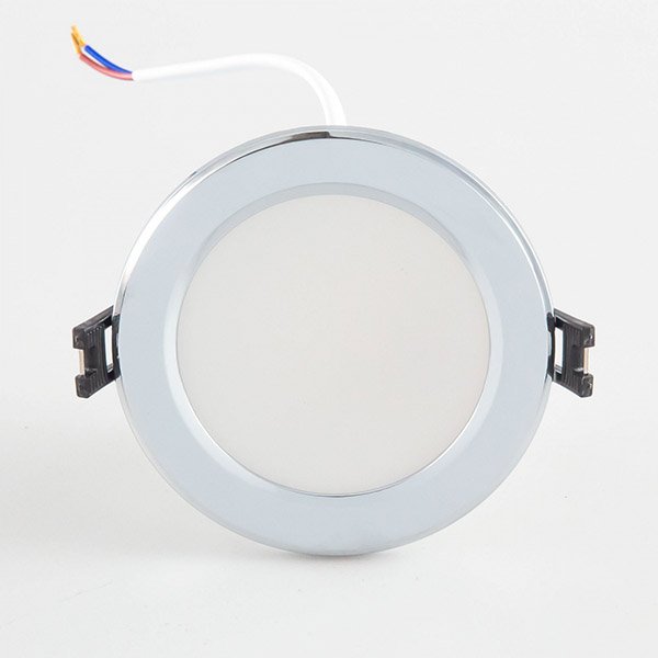 Точечный светильник Citilux Акви CLD008111V, арматура хром, плафон полимер белый, 11х11 см - фото 1
