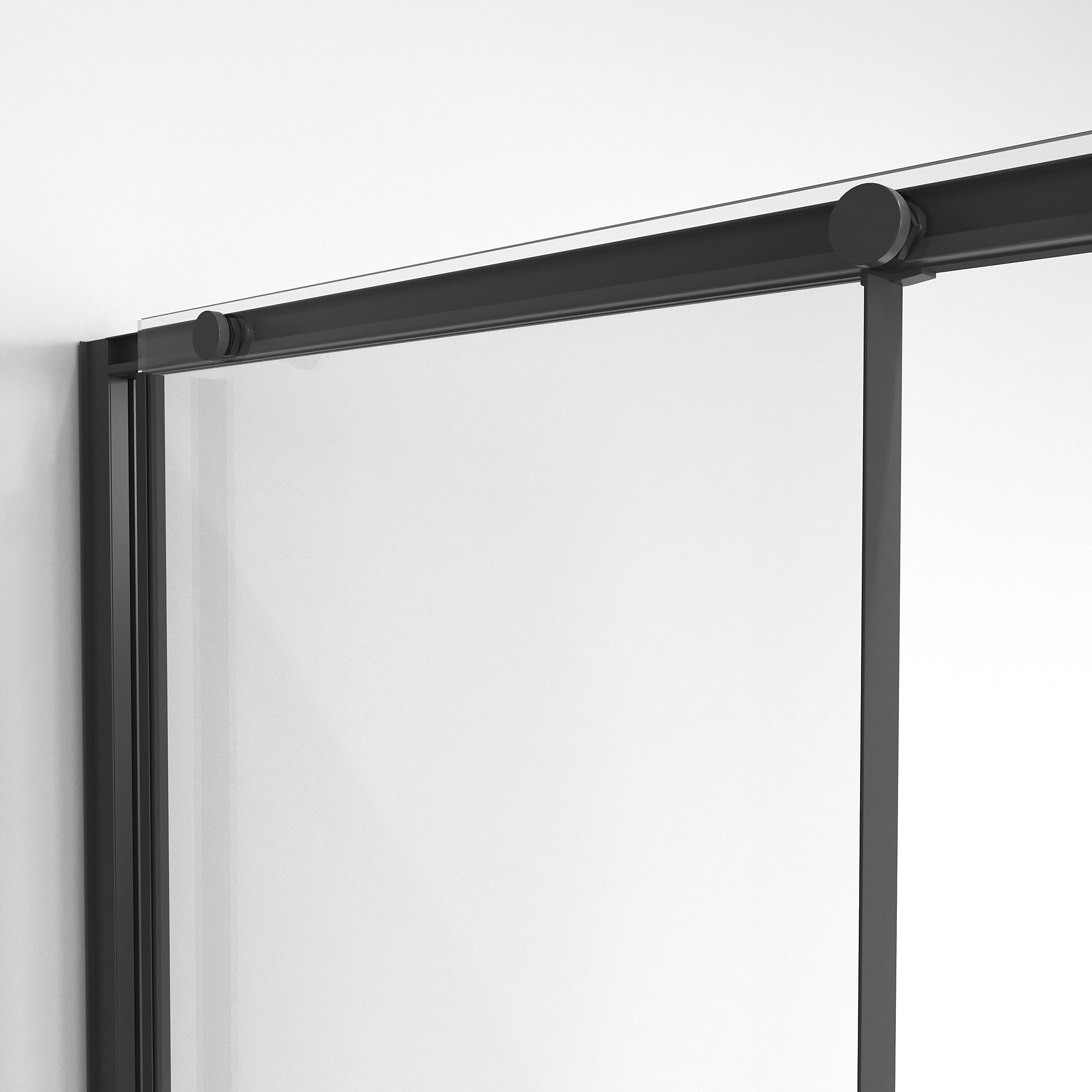 Душевой уголок Niagara Nova NG-84-13AB-A90B-34 130x90, стекло прозрачное, профиль черный матовый