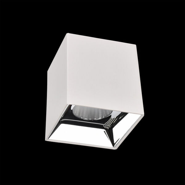 Точечный светильник Citilux Старк CL7440202, арматура белая, плафон металл хром - фото 1