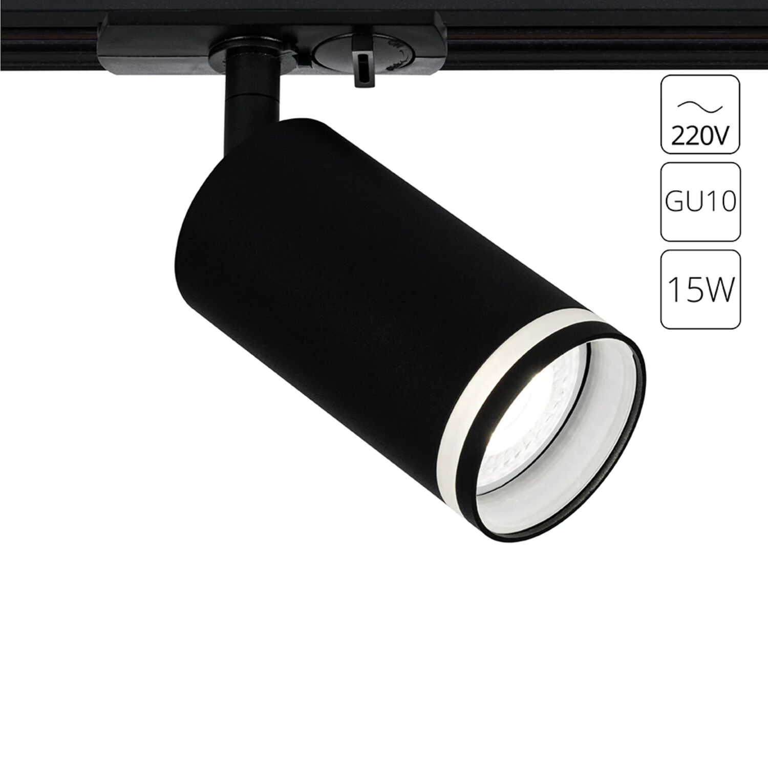 Трековый светильник Arte Lamp Imai A2364PL-1BK, арматура черный 