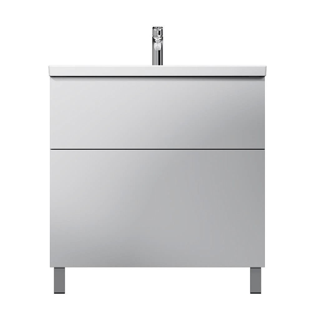 Мебель для ванной AM.PM Gem 80 напольная, цвет белый глянец