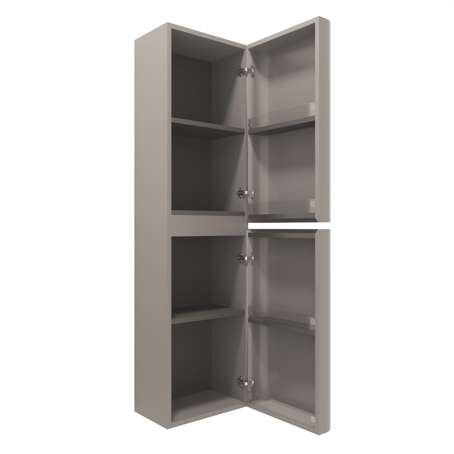 Шкаф-пенал Vincea Caprise VSC-4CA150MLG-R 40, правый, цвет светло-серый матовый - фото 1