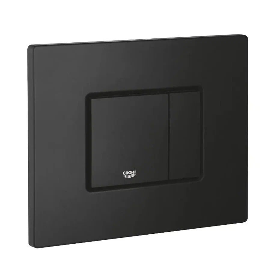 Комплект: Инсталляция Grohe 38811KF0 черная кнопка+Verna T JK0711055MB черный унитаз, смыв торнадо