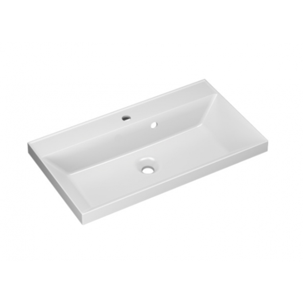 Мебель для ванной Санта Лондон 60 подвесная, с раковиной Classic, с ящиками, цвет белый