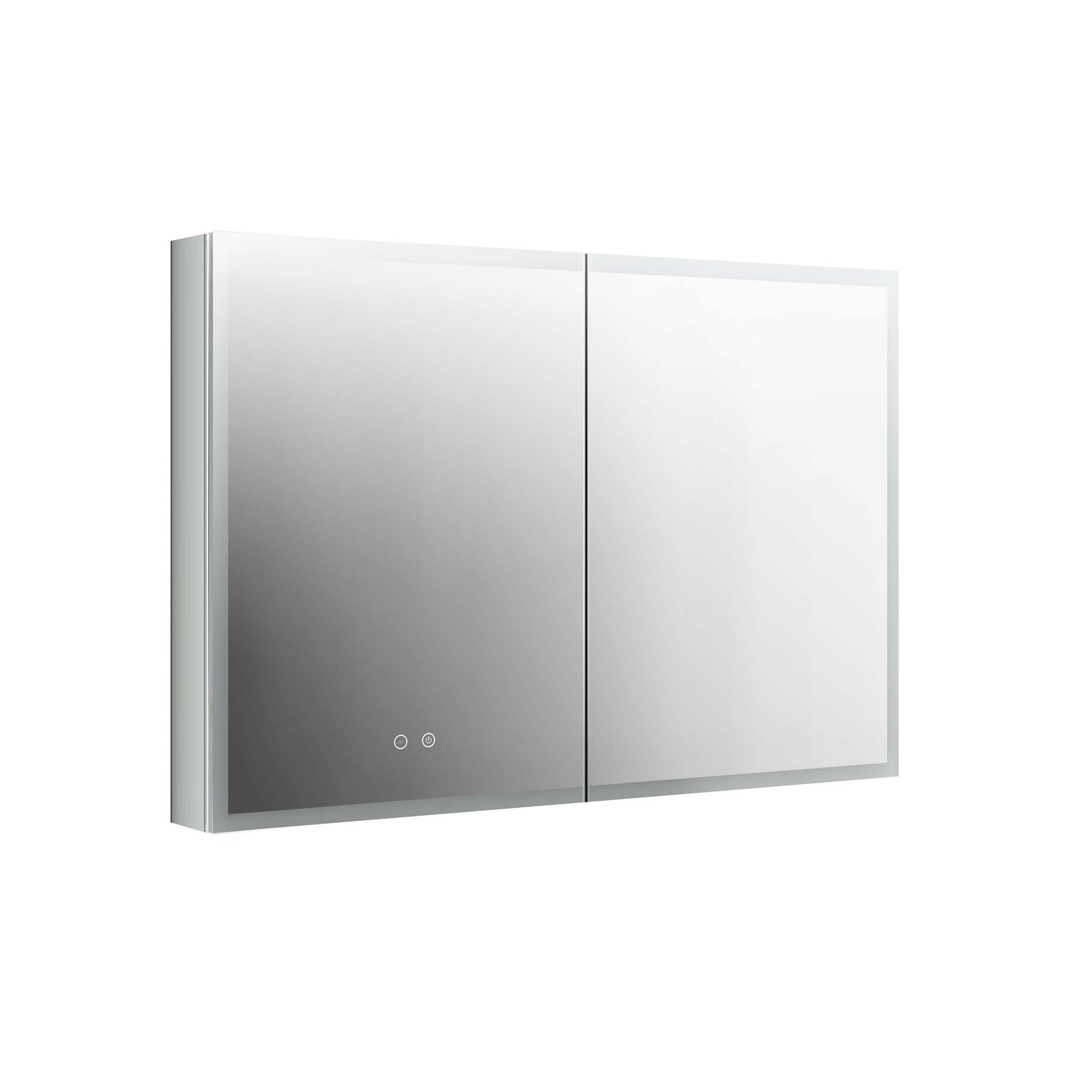 Шкаф-зеркало Акватек AQ7103B-MLC 100x70, с подсветкой