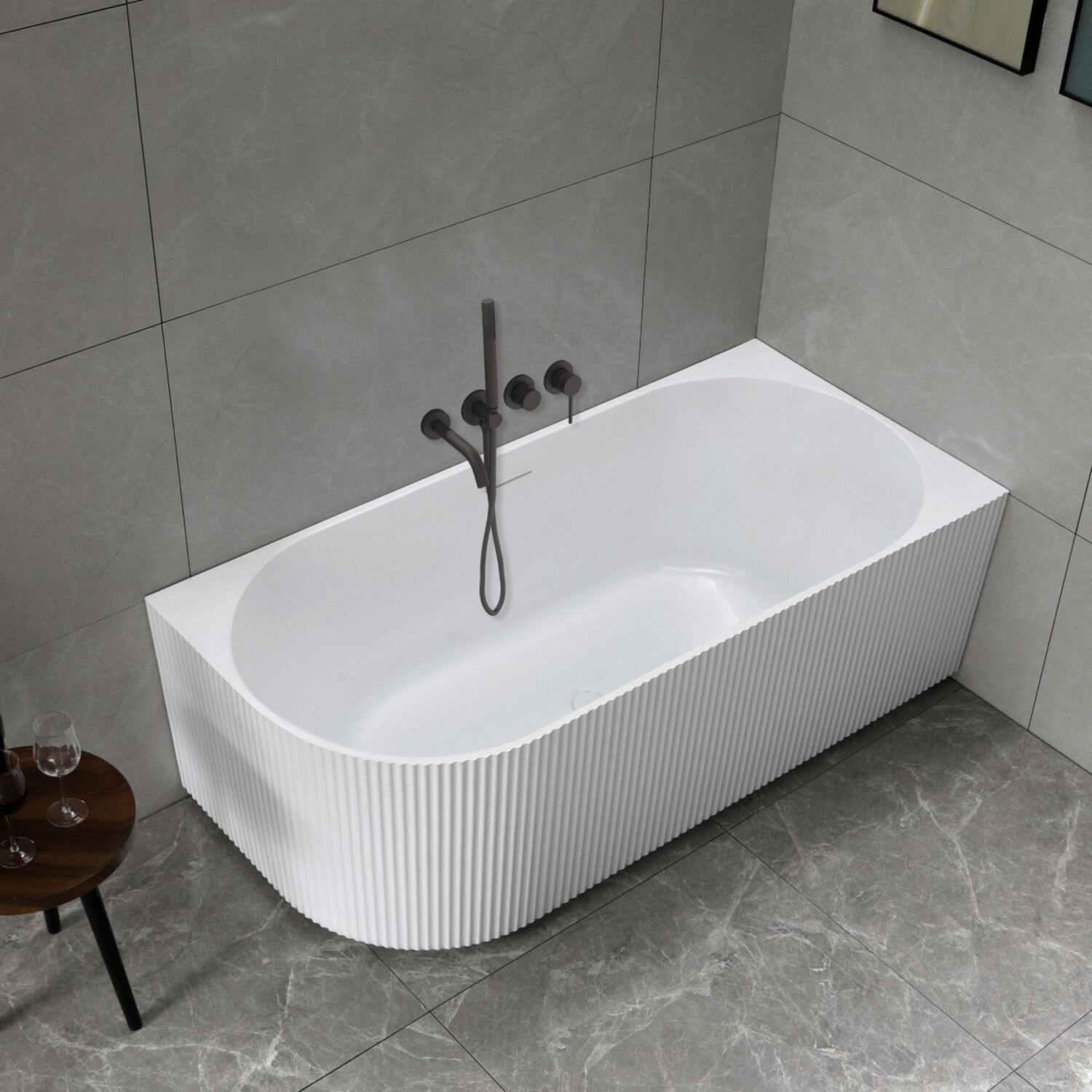 Ванна Vincea VBT-428-1700R 170x80 акриловая, правая, цвет белый