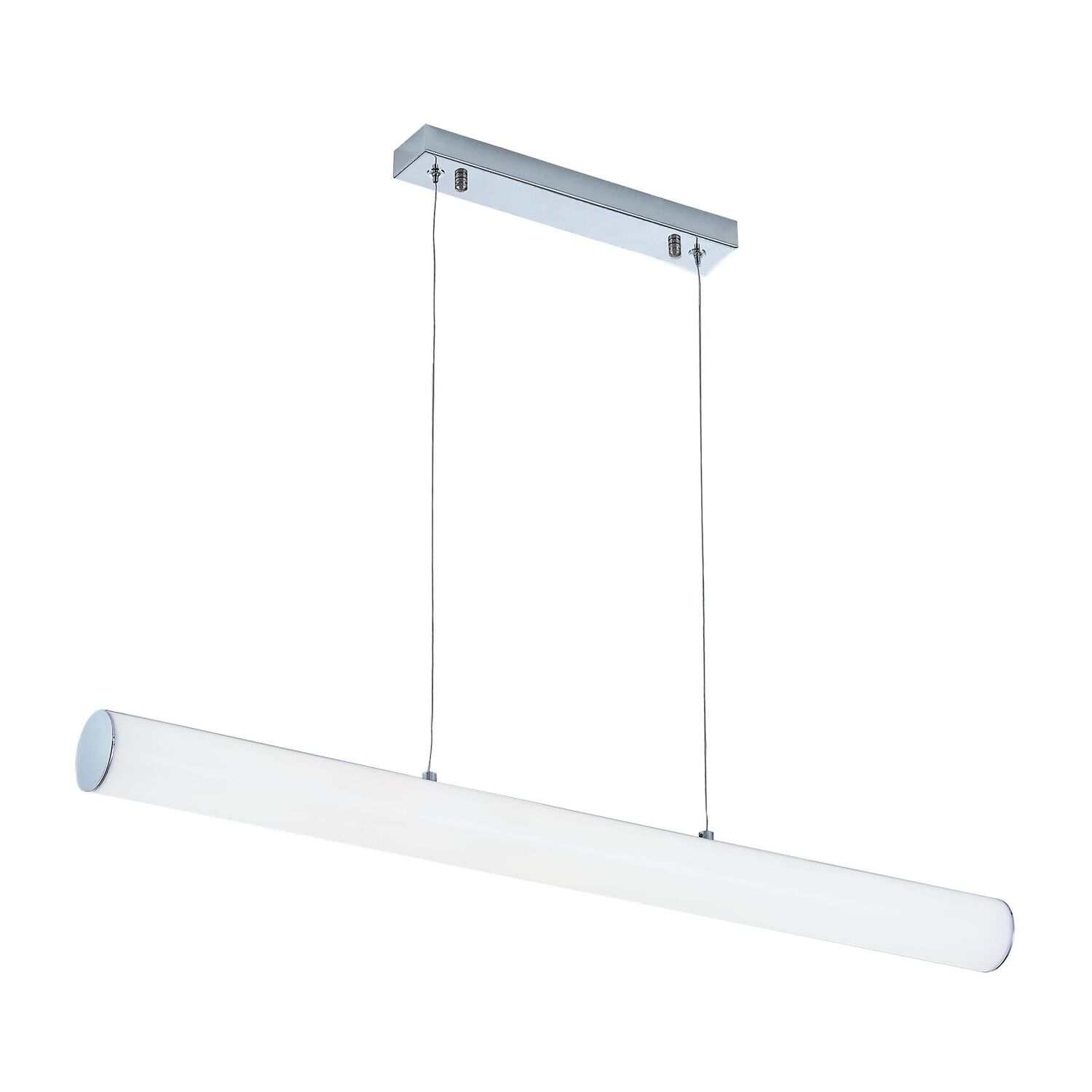 Подвесной светильник Citilux Фауст CL721P24N, арматура хром, плафоны полимер белый