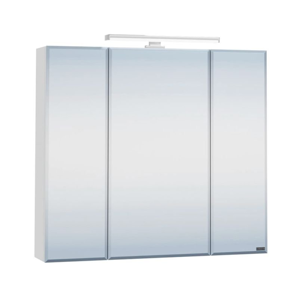 Мебель для ванной Санта Лондон 80 напольная, с раковиной Астория, цвет белый