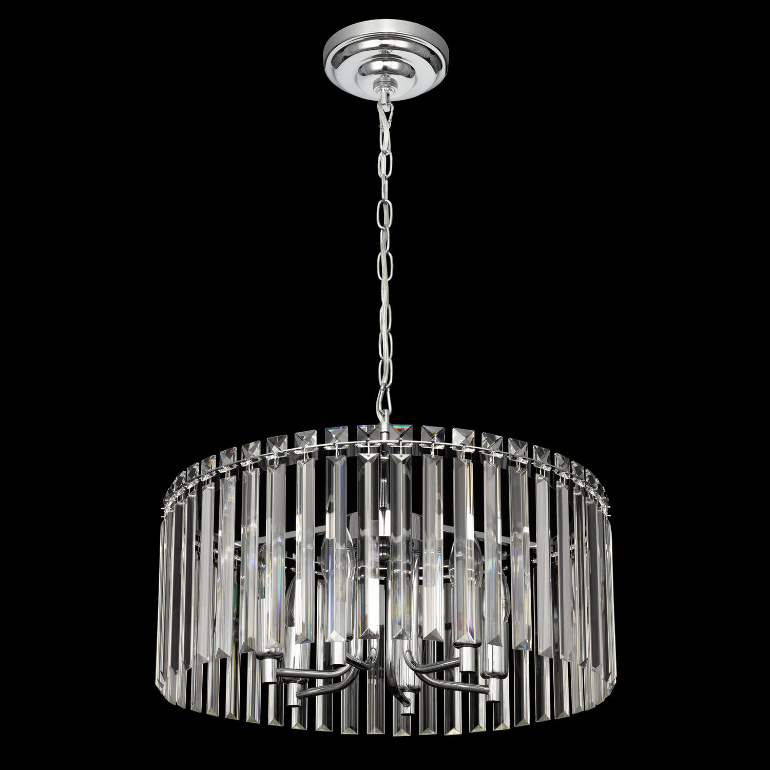 Подвесная люстра Citilux Джейн CL306161, арматура хром - фото 1