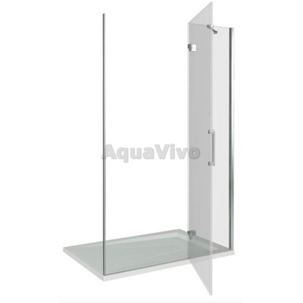 Душевая дверь Good Door Saturn WTW-140-C-CH-R 140, стекло прозрачное, профиль хром, правая