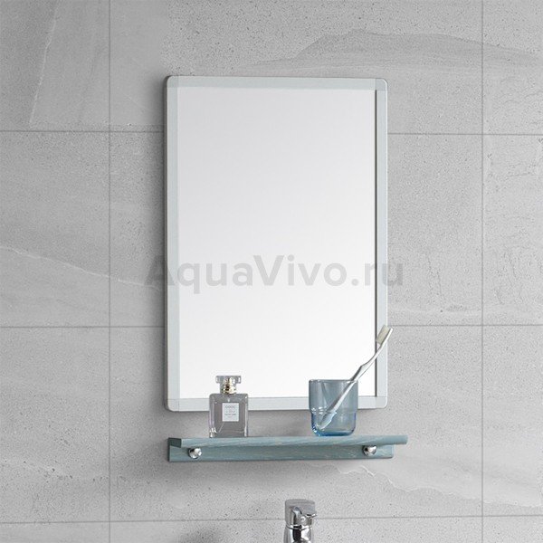 Мебель для ванной River Amalia 40, цвет белый / голубой - фото 1
