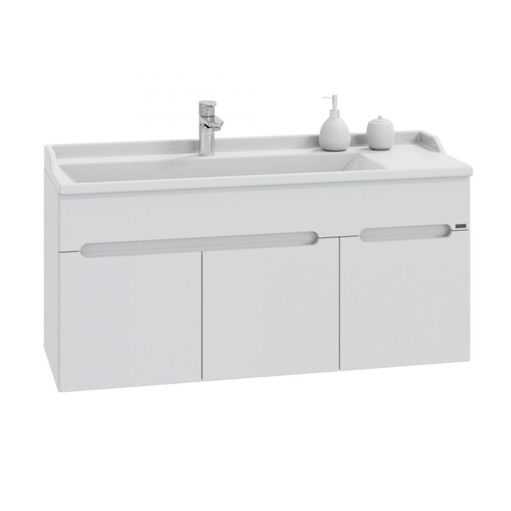 Тумба под раковину Санта Лондон 120 подвесная, цвет белый - фото 1