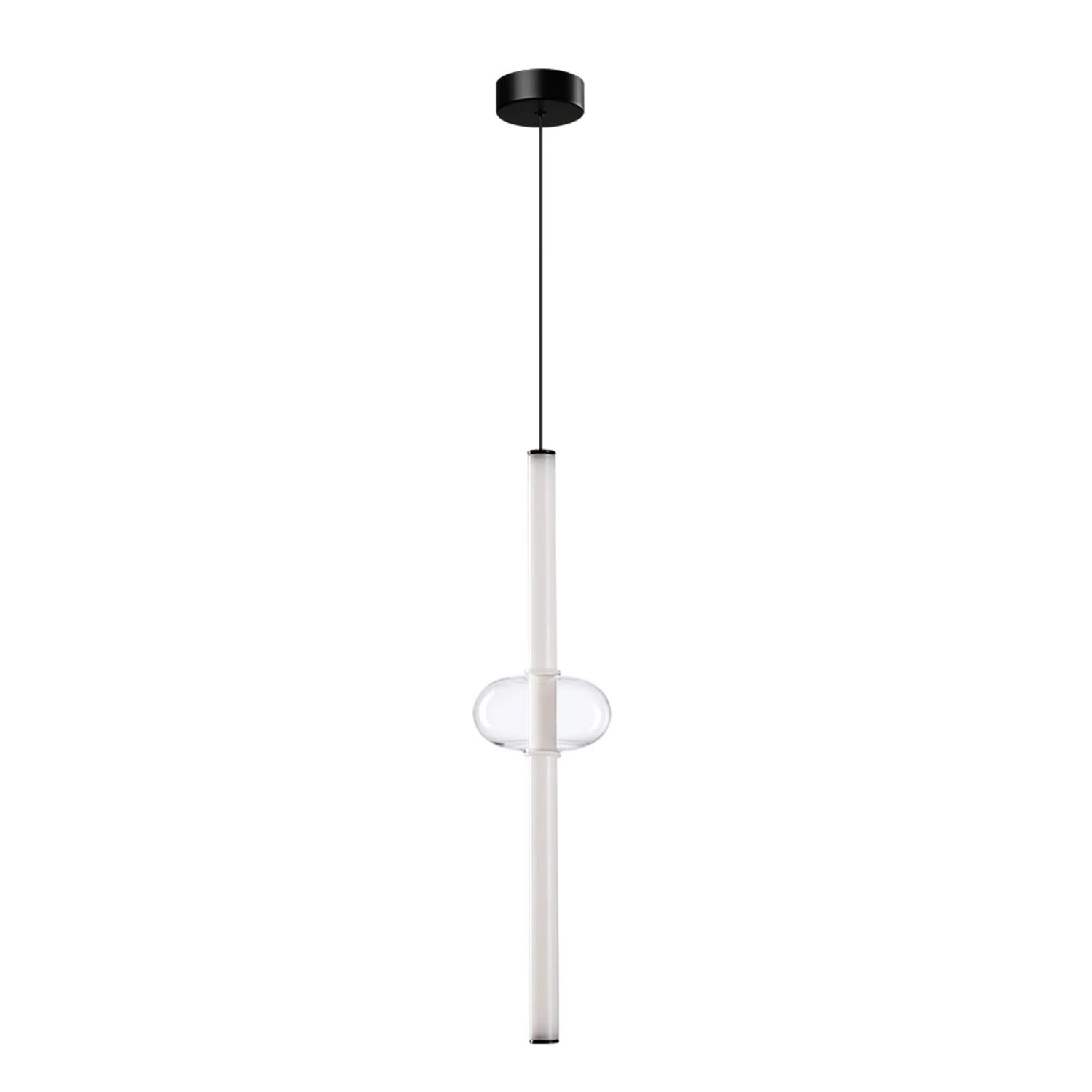 Подвесной светильник Arte Lamp Rigla A6838SP-12CL, арматура черная, плафон стекло прозрачное