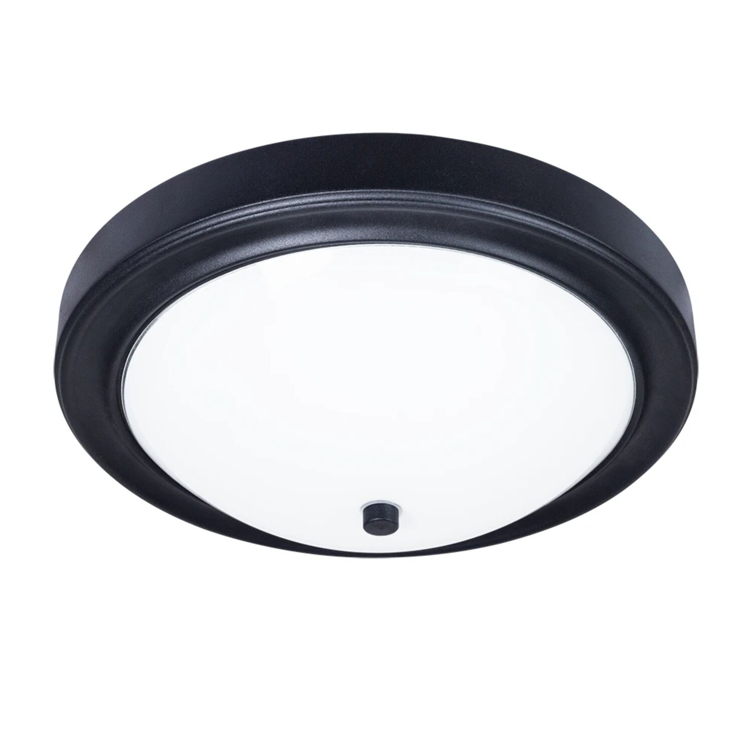 Потолочный светильник Arte Lamp James A4049PL-3BK, арматура черный, плафон стекло белое