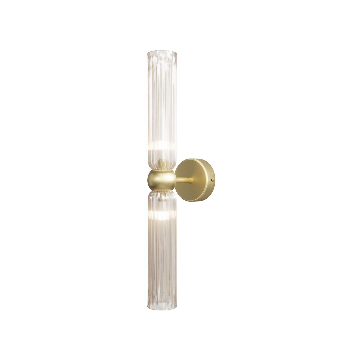 Бра Maytoni Antic MOD302WL-02CG1, арматура золото, профиль стекло коньячное
