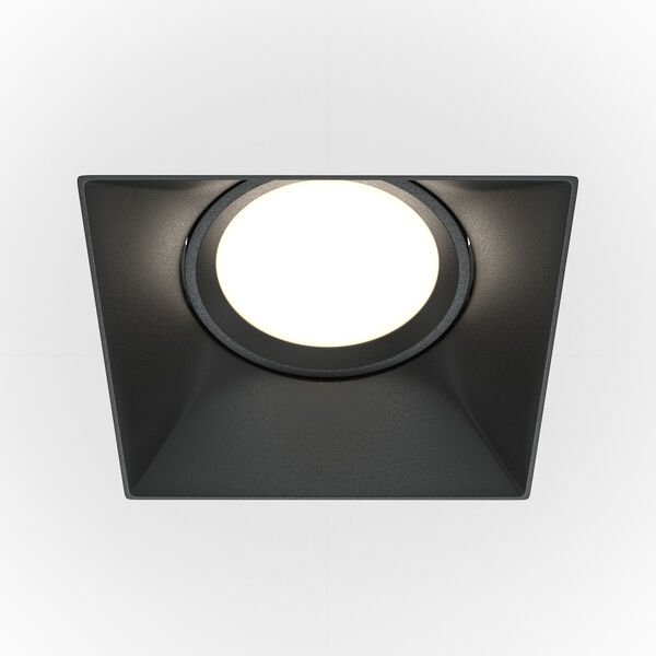 Точечный светильник Maytoni Technical Dot DL042-01-SQ-B, арматура черная
