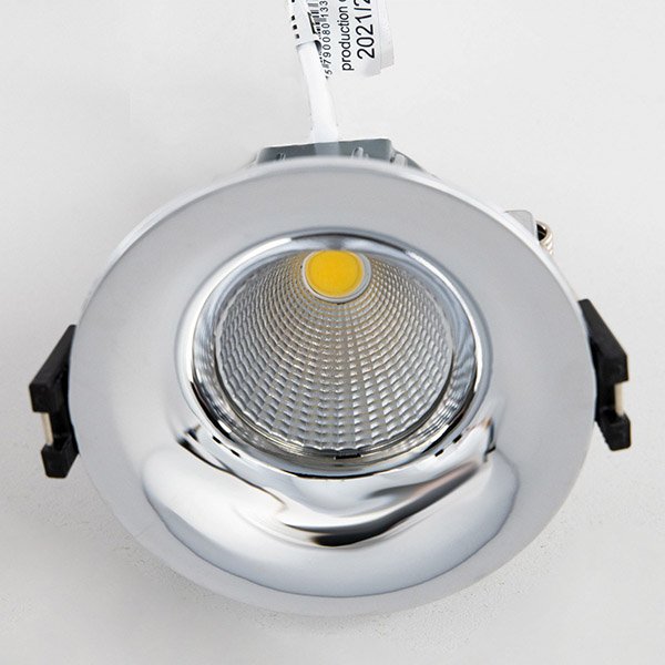 Точечный светильник Citilux Гамма CLD004NW1, арматура хром, 9х9 см