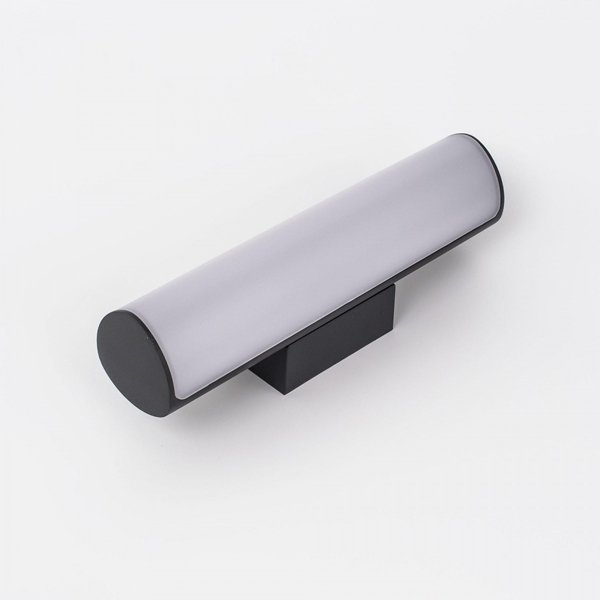 Настенный уличный светильник Citilux CLU0007, арматура черная, плафон/абажур стекло, цвет белый - фото 1