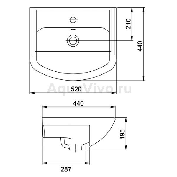 Мебель для ванной Grossman Eco Line 50, цвет белый