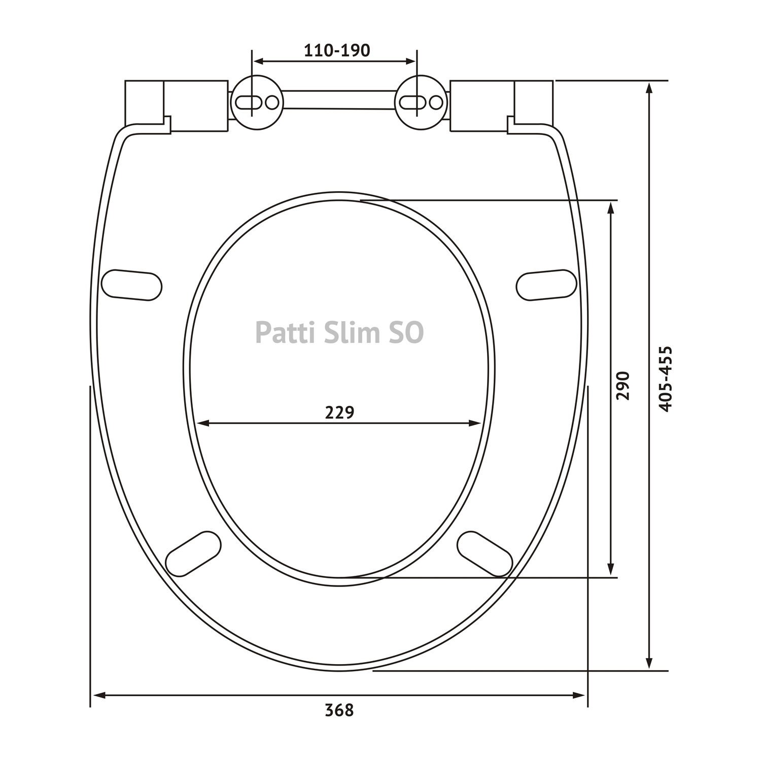 Сиденье Berges Patti Slim SO 013103 для унитаза, с микролифтом, цвет белый