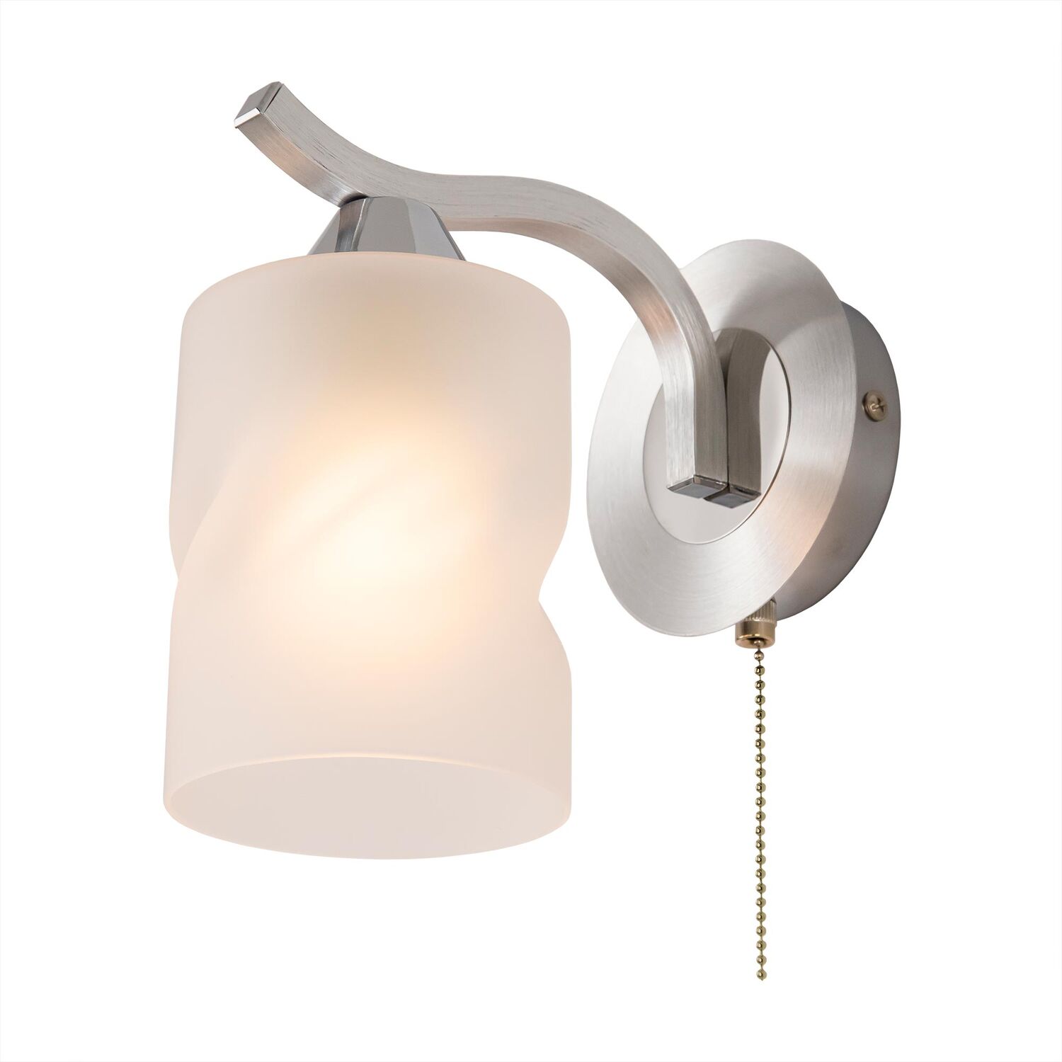 Бра Citilux Сиерра CL119410, арматура алюминий, плафоны стекло прозрачное