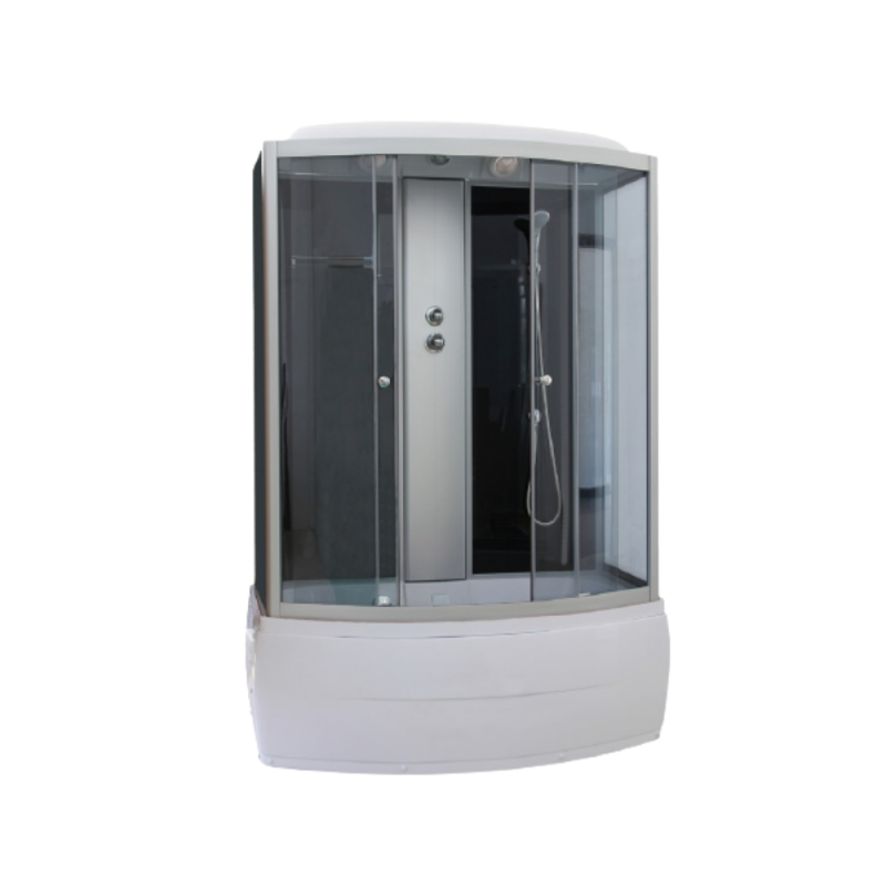 Душевая кабина Parly Classic CNE150 150x75, стекло тонированное, профиль хром