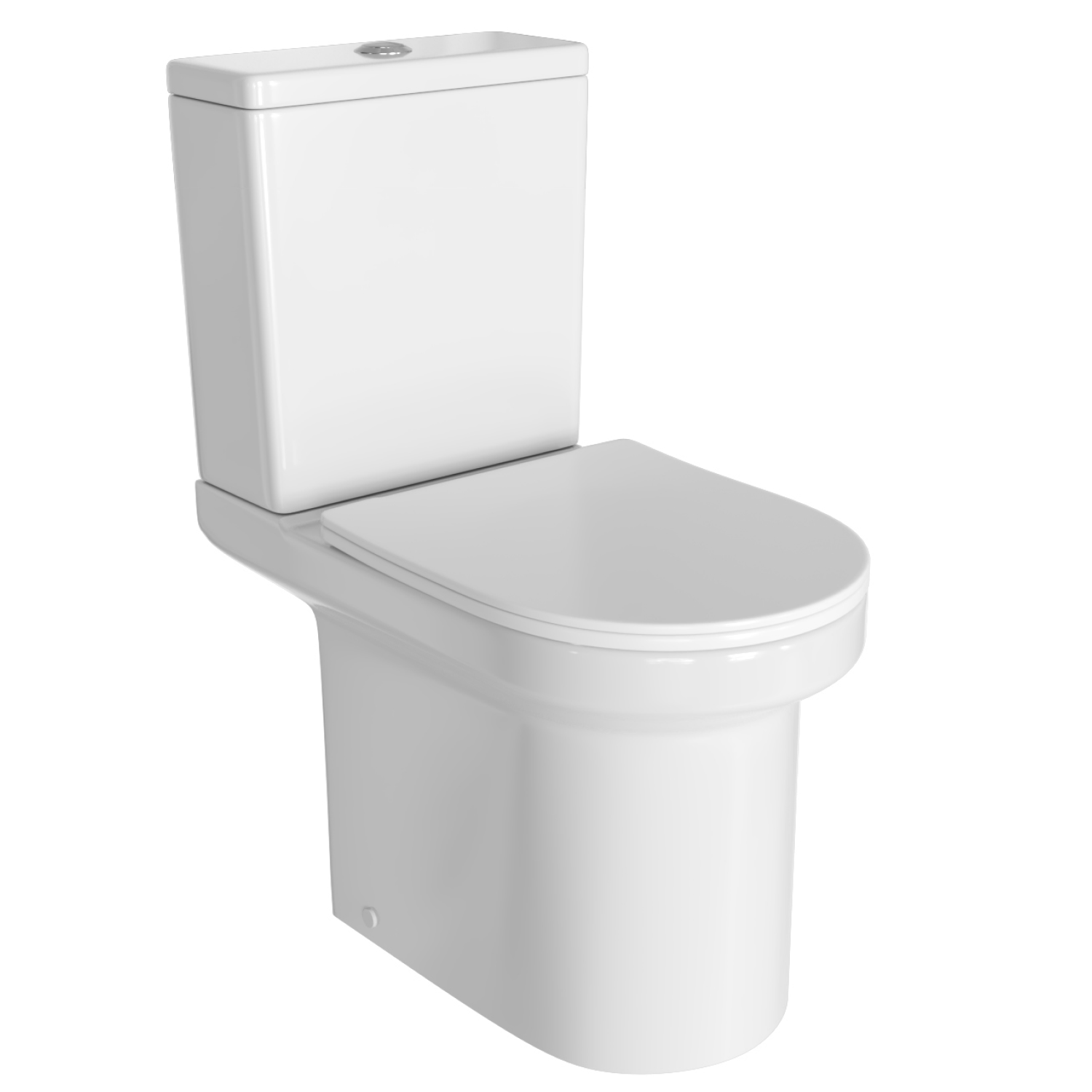 Унитаз Joki Solo JK01012035 напольный, безободковый, с сиденьем микролифт, цвет белый