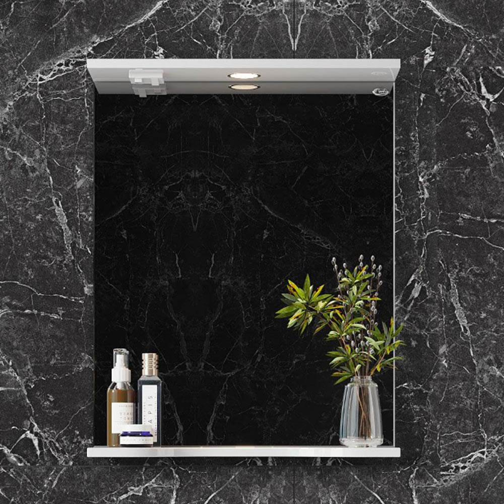 Мебель для ванной Оника Коралл 55, цвет белый