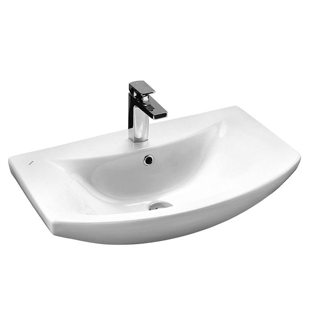 Мебель для ванной Санта Сатурн 70, напольная, с ящиком, цвет белый / дуб австрийский