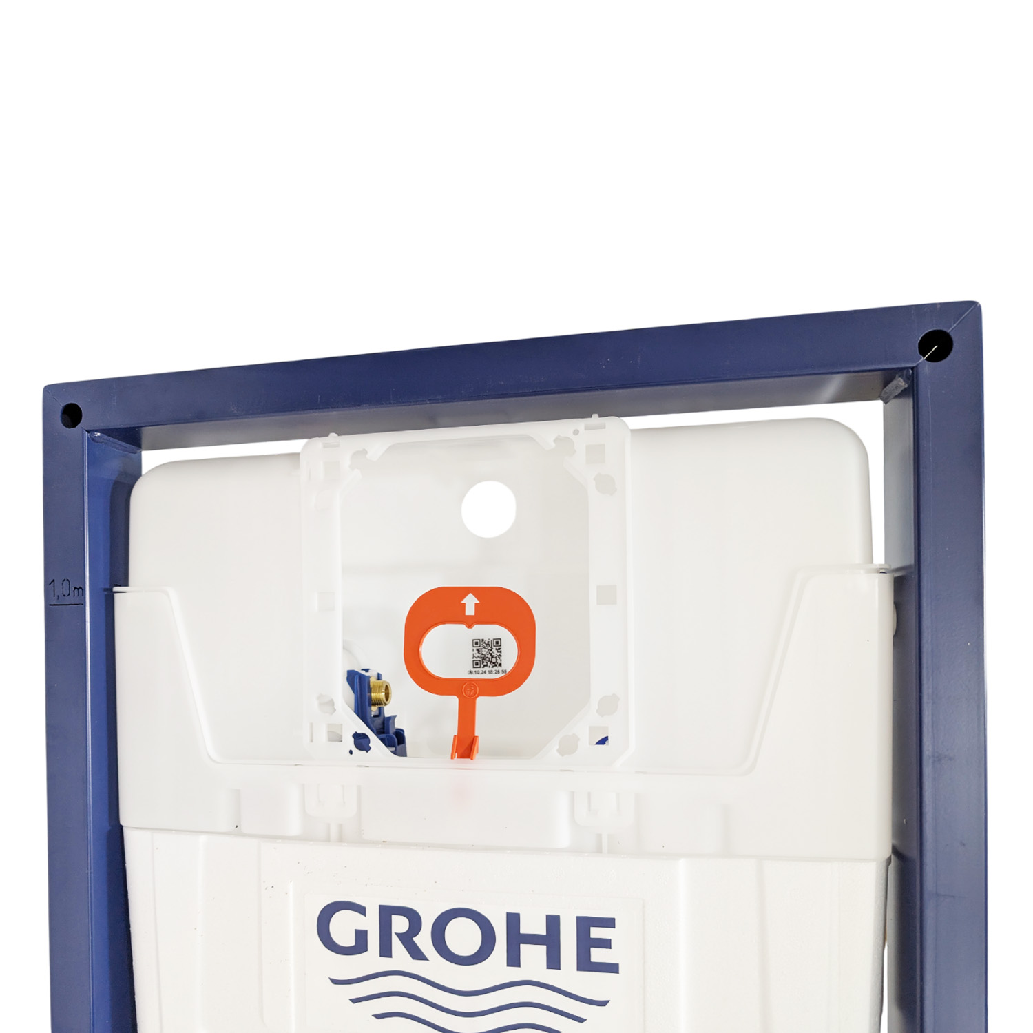 Комплект: Инсталляция Grohe 38772001 кнопка хром+Stella JK1061016 белый унитаз