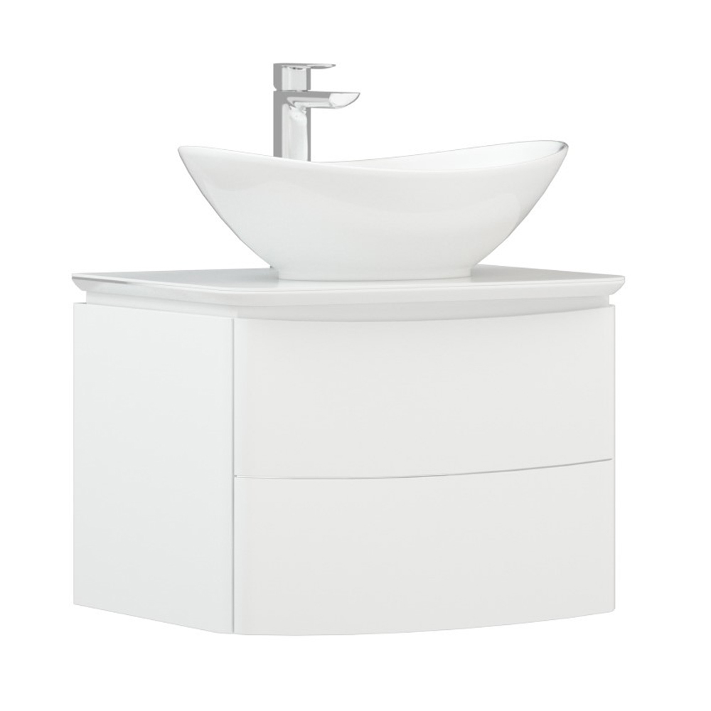 Тумба под раковину Corozo Вико 60, цвет белый - фото 1