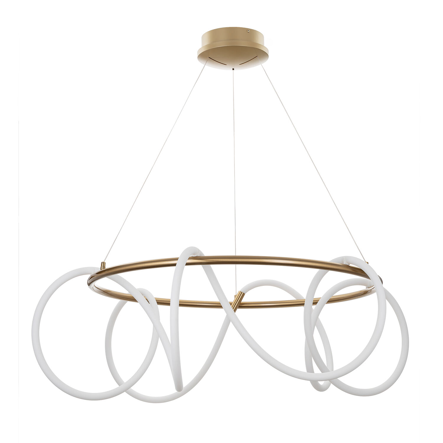 Подвесная люстра Citilux Python CL220283, арматура бронза - фото 1