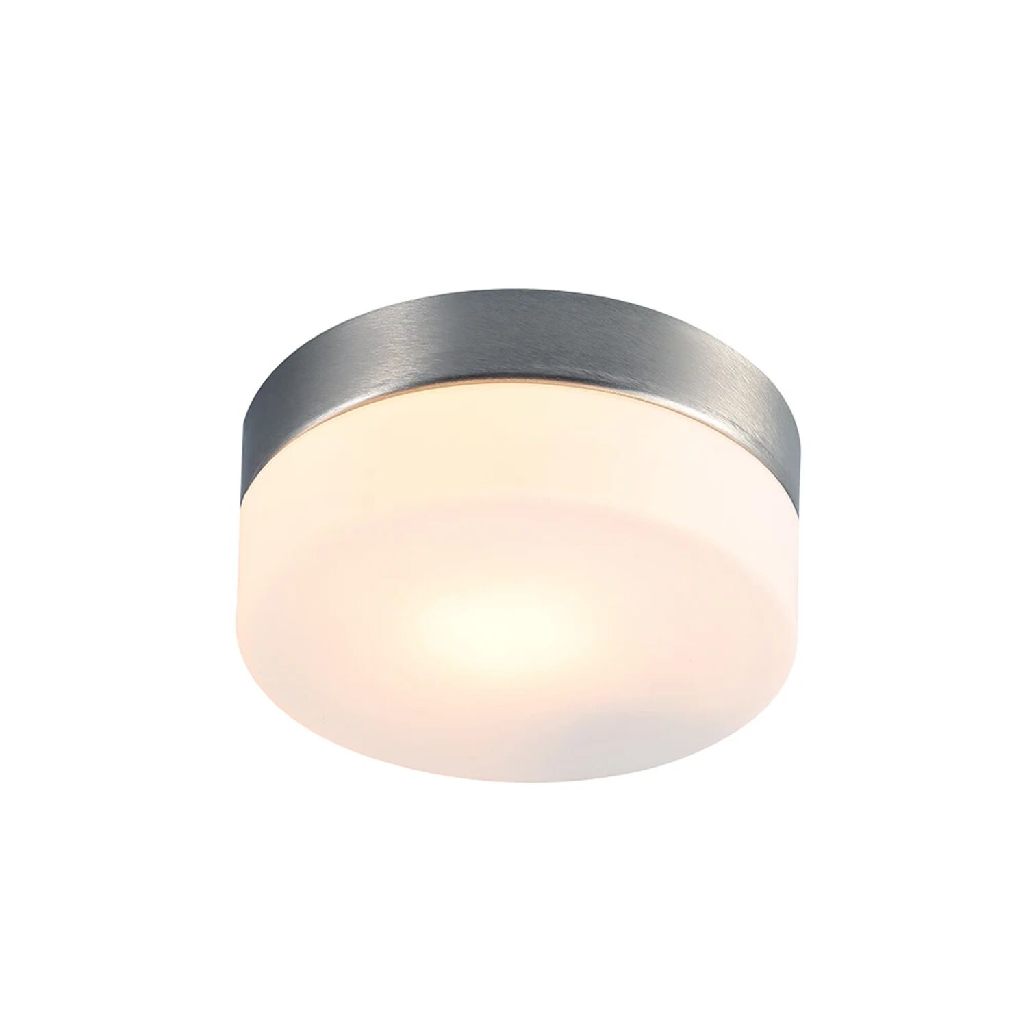 Потолочный светильник Arte Lamp Aqua-Tablet A6047PL-1SS, арматура матовое серебро, плафон стекло белое
