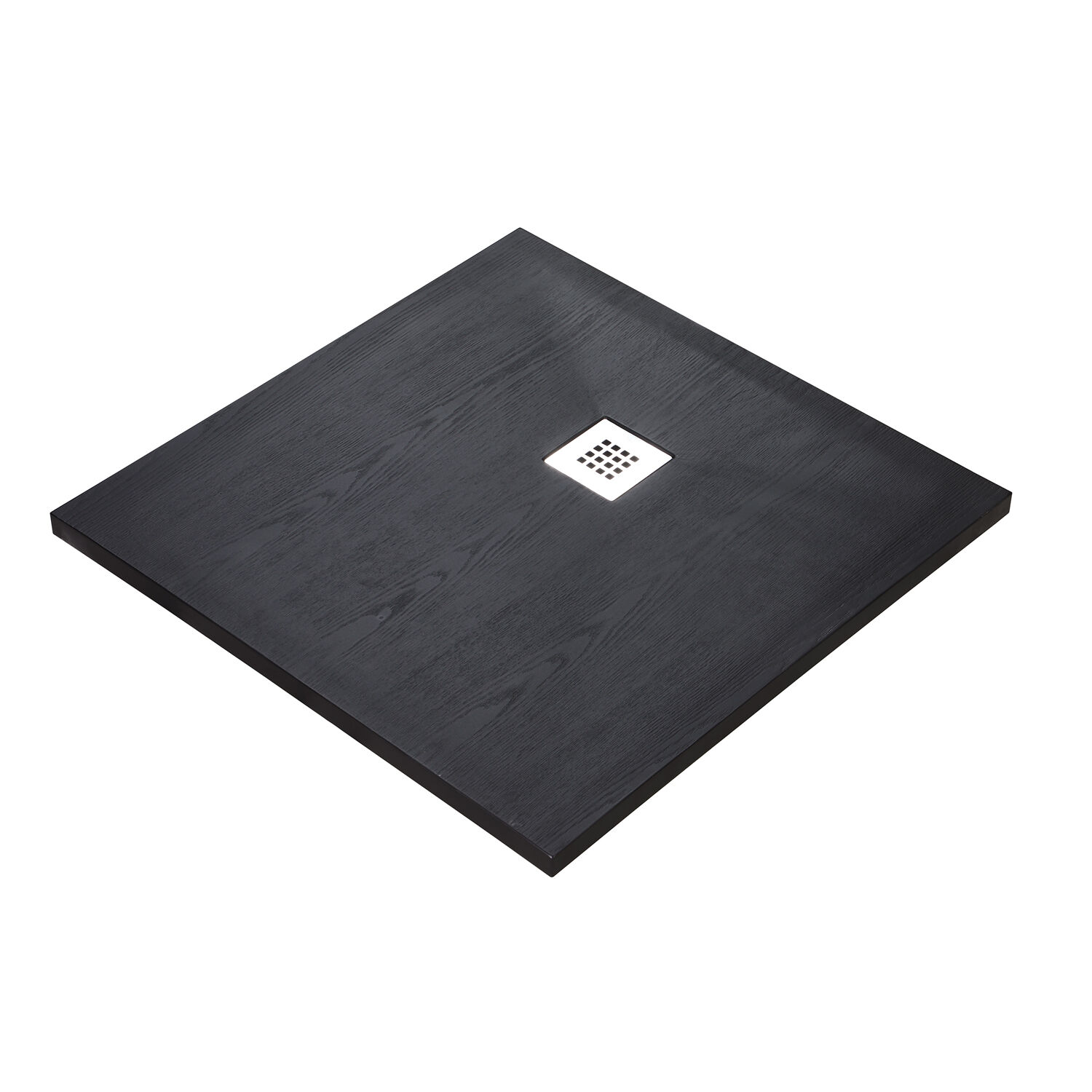 Поддон для душа WasserKRAFT Dill 61T03 90x90, искусственный камень, цвет черный матовый - фото 1