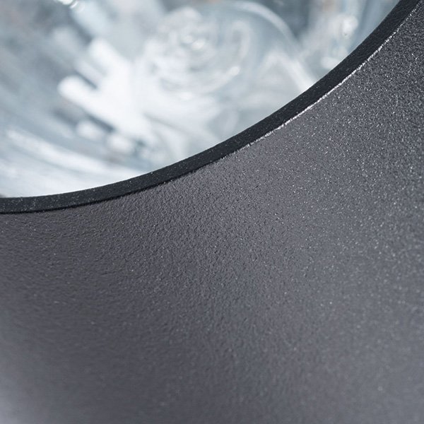 Спот Arte Lamp Aquarius A3216PL-1BK, арматура черная, плафон металл черный, 7х16 см