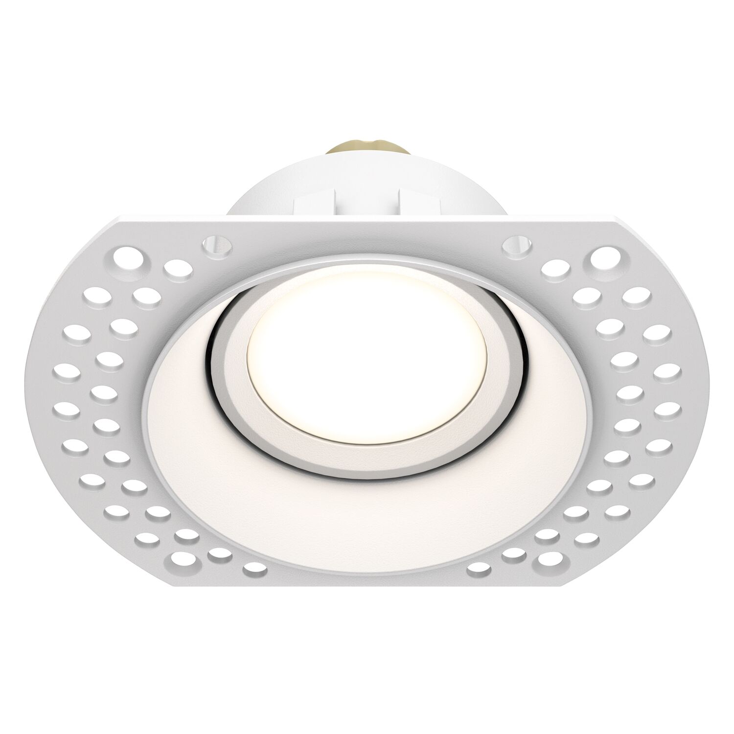 Встраиваемый светильник Maytoni Dot DL042-01-RD-W, арматура белая   