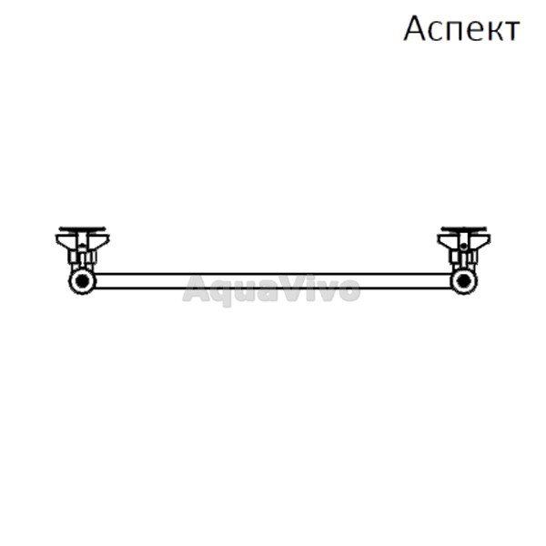 Полотенцесушитель Тругор Аспект эл ТЭН 1 60х50 электрический - фото 1